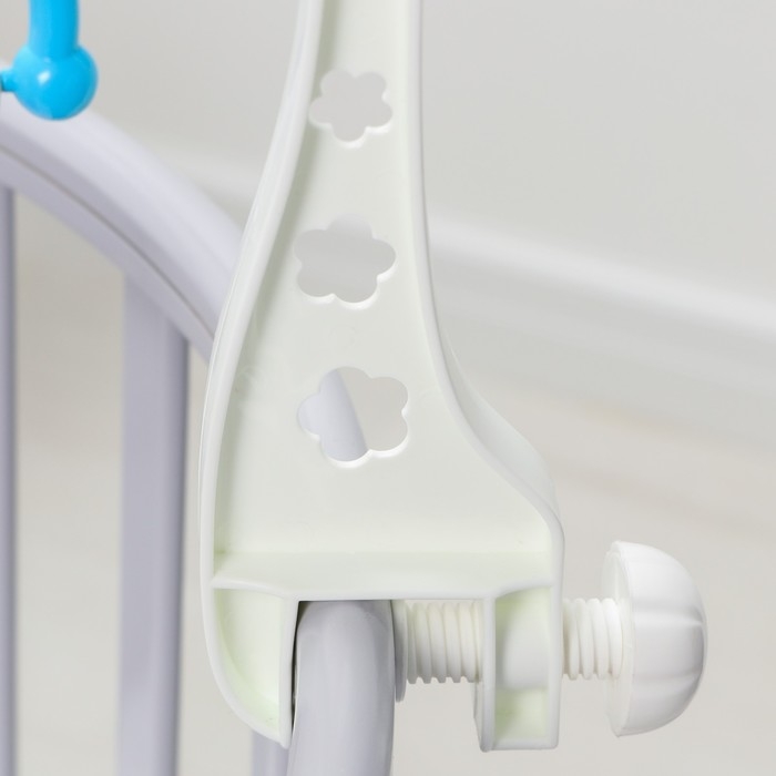 Мобиль музыкальный на кроватку «Малыш Бабочки», работает от батареек, Крошка Я Мобиль музыкальный на кроватку «Малыш Бабочки», работает от батареек, Крошка Я