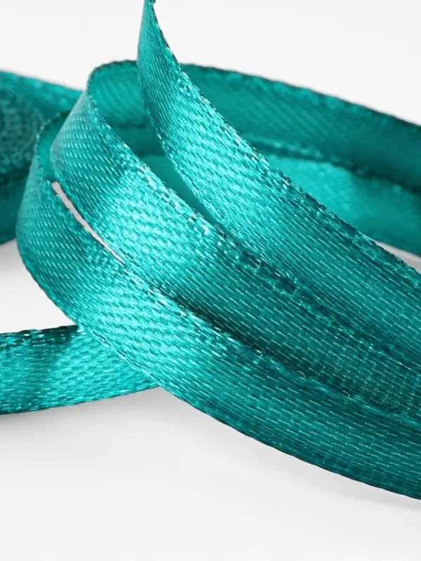 Лента атласная, 6 мм, 23±1 м, зелёная №126 Лента атласная, 6 мм, 23±1 м, зелёная №126