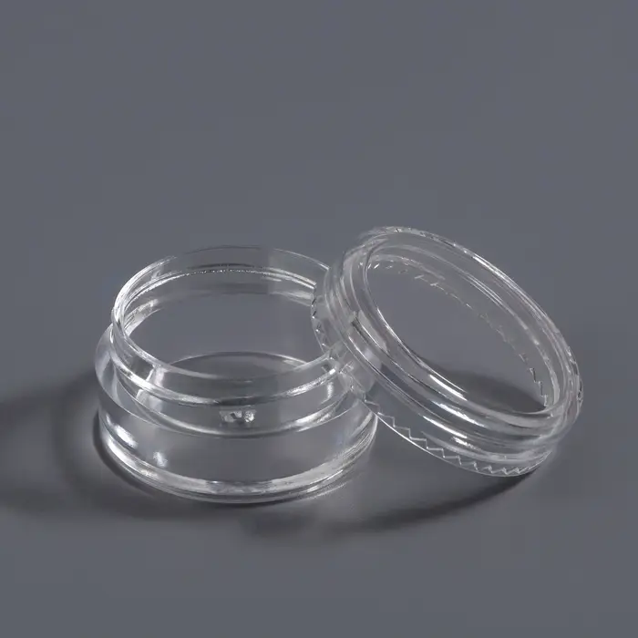 Органайзер для хранения мелочей, 12 баночек, 12&times;9&times;2 см, d=2.8&times;1.5 см, 2 мл, прозрачный