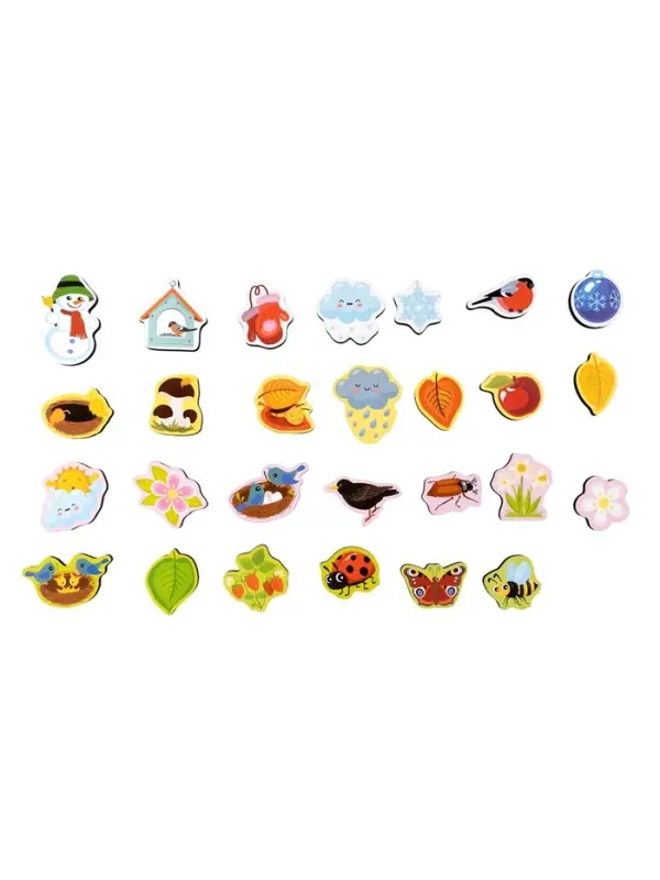 Игра развивающая на липучках "Времена года" 05948