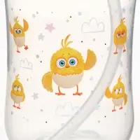 Поильник-непроливайка с трубочкой, 270 мл, ЦЫП-ЦЫП Поильник-непроливайка с трубочкой, 270 мл, ЦЫП-ЦЫП