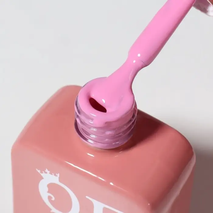 Гель лак для ногтей, однотонный, трехфазный, 10 мл, LED/UV, розовый (152)