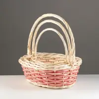 Набор корзин из 3 шт, 39х32х13/36 см, 34х26х11/31 см, 28х20х10/25 см, ива