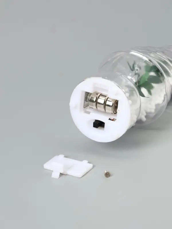 Фигура светодиодная "Елочка", 3 LED, 15х5 см, от бат. 3xAG13, Т/БЕЛЫЙ