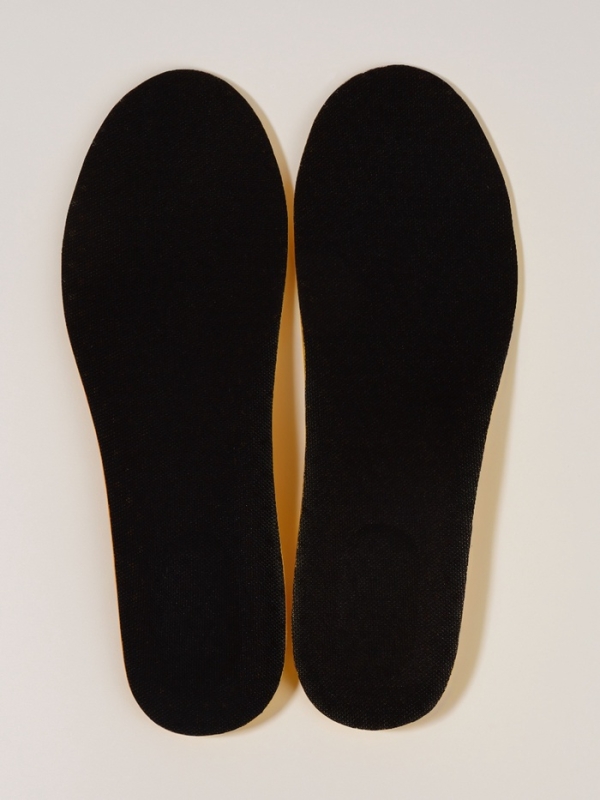 Стельки (EVA, полиэстер) универс 36-46р-р 27,5см (пара) черн/желтый пак ОТ