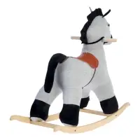 Качалка &laquo;Конь Восток&raquo;, светло - серая, МИКС