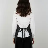 Фартук парикмахерский, одностронний, 3 кармана, чёрный Фартук парикмахерский, одностронний, 3 кармана, чёрный