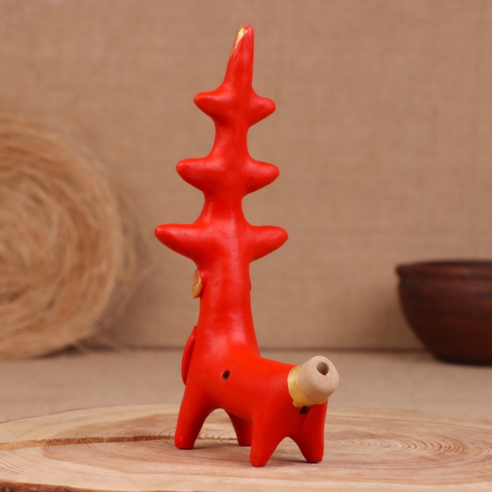 Абашевская игрушка  Абашевская игрушка "Олень-древо", 15x7x15 см, Кукушкин И.И.