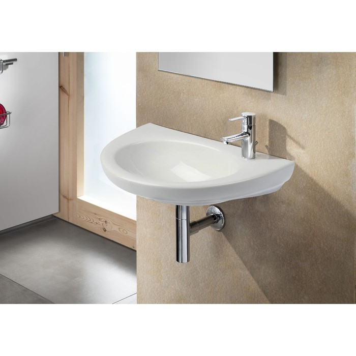 Умывальник ЛЗСФ Умывальник ЛЗСФ "Уют", ширина 500 мм, с отверстием под смеситель справа, без крепления