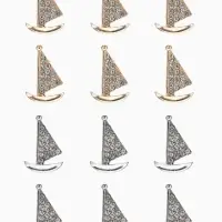 Брошь &laquo;Парусник&raquo;, МИКС