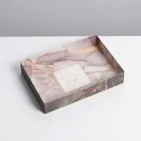Коробка кондитерская Present, 18 х 12 х 3.5 см
