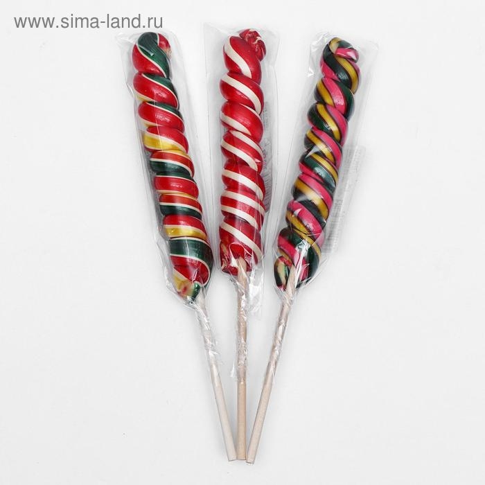 Новый год. Карамель леденцовая Lenco, «Спираль», со вкусом земляника, тутти-фрутти, 30 г Новый год. Карамель леденцовая Lenco, «Спираль», со вкусом земляника, тутти-фрутти, 30 г