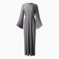 Платье женское MIST Classic collection, макси, размер 44-46, графит