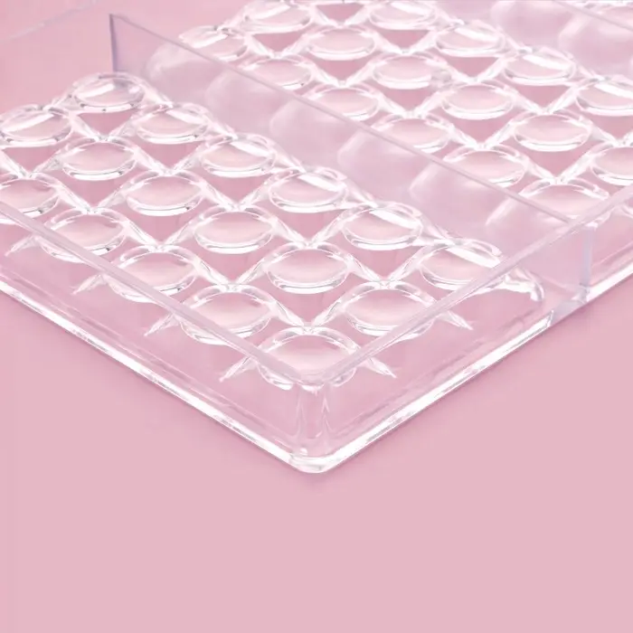 Форма для шоколада KONFINETTA &laquo;Поп-ит&raquo;, 27.5&times;17.5&times;2.5 см, 3 ячейки 15.3&times;7.5&times;0.8 см, пластик, прозрачная