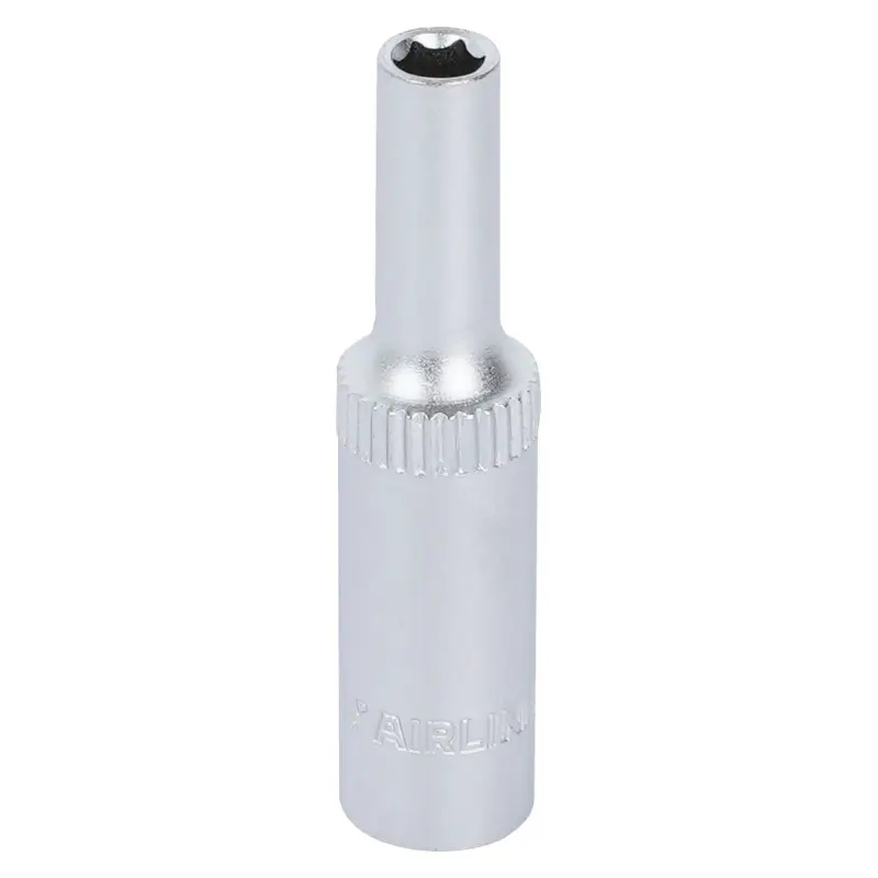 Головка торцевая 1/4"DR шестигранная 4.5мм, L=50мм