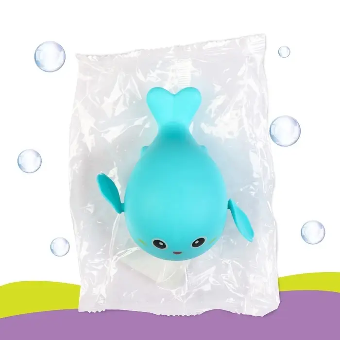 Заводная игрушка для ванны Крошка Я &laquo;Китёнок&raquo;, синий