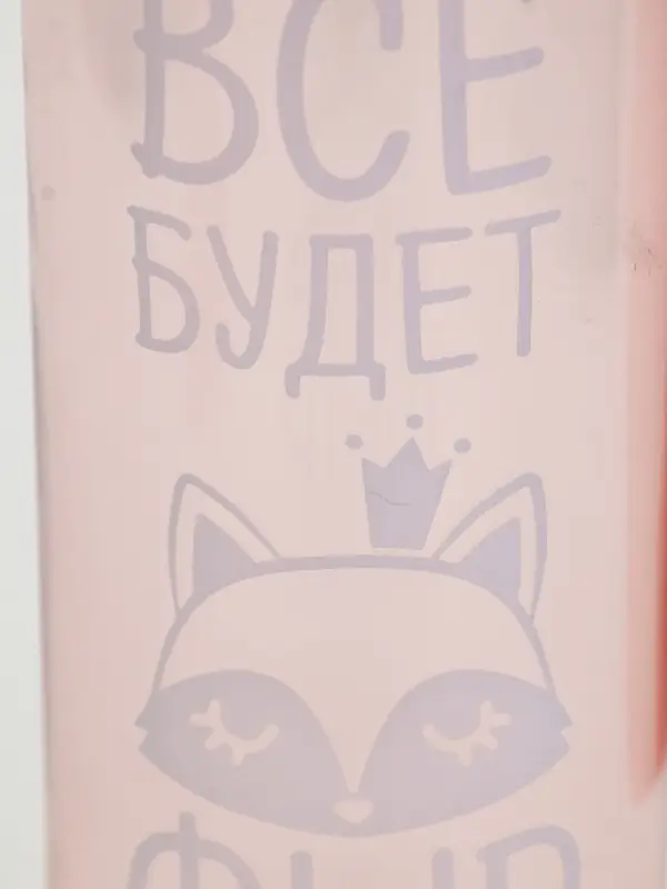 Бутылка для воды пластиковая &laquo;Всё будет&raquo;, 600 мл
