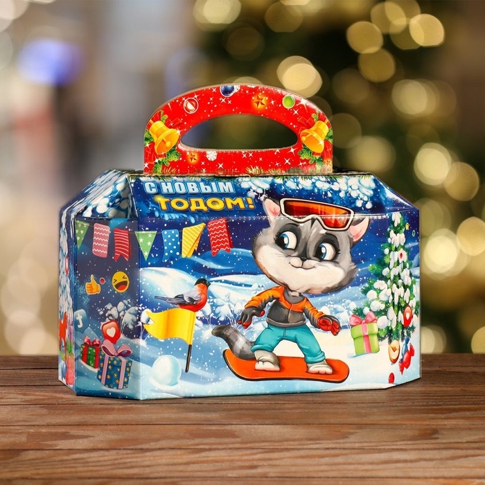 Подарочная коробка Подарочная коробка "Подарки для котят", 16,5 х 29 х 17 см 1шт