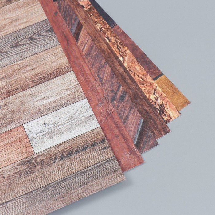 Набор бумаги для скрапбукинга Набор бумаги для скрапбукинга "Вокруг меня. Коричневый" 190 г/кв.м 30.5 x 30.5 см 6 л