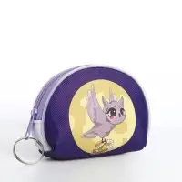 Кошелёк детский &laquo;Совы&raquo; Выбражулька, маленький, монетница, МИКС