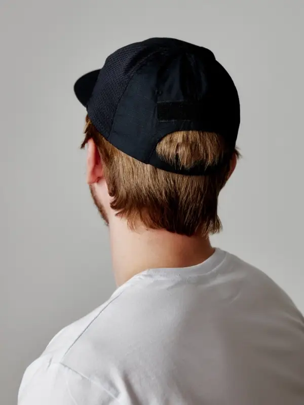 Кепка тактическая Storm tactic с липучкой, сеткой, черная