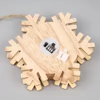 Ёлочная игрушка &laquo;Дед Мороз с подарками&raquo;, 15.5 см, 1 LED, от батареек, свечение тёплое белое