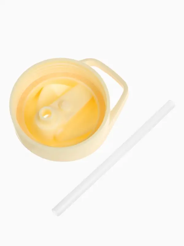 Поильник детский с трубочкой &laquo;Зайка&raquo;, 350 мл., бежевый Mum&Baby