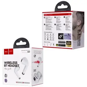 Гарнитура EQ1 HOCO Wireless Bluetooth Headset белая