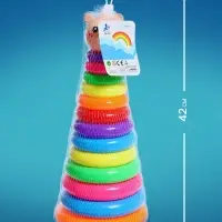 Пирамидка &laquo;Мишутка&raquo;, 13 колец