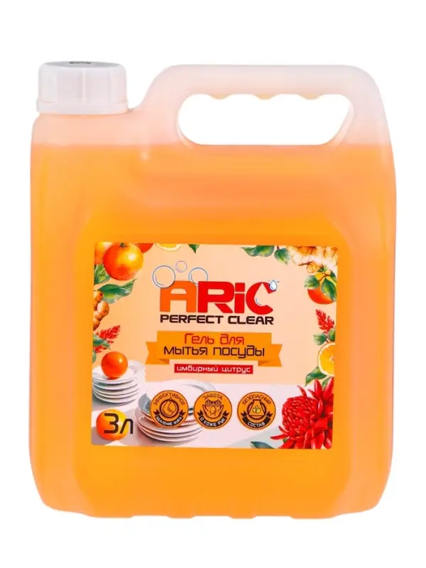 Средство для мытья посуды ARIC "Имбирный цитрус" 3л