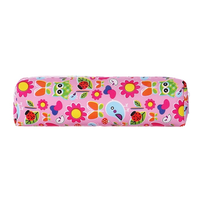 Пенал школьный «Птички», на молнии, МИКС