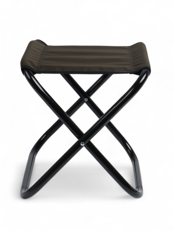 Табурет складной, 38×34×32 см, зелёный