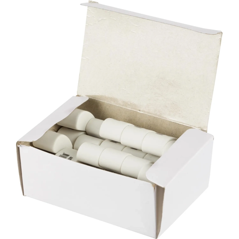 Ластик Attache каплевидный, термопласт. каучук, 37x20x12 мм, белый