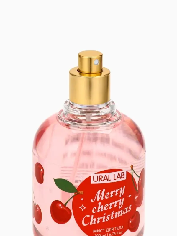 Мист парфюмированный для тела, аромат: рождественская вишня, 200 мл, URAL LAB