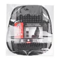 Накидка массажная AVS M2409-BL (с поддержкой) шарики (Черный), 1 шт.