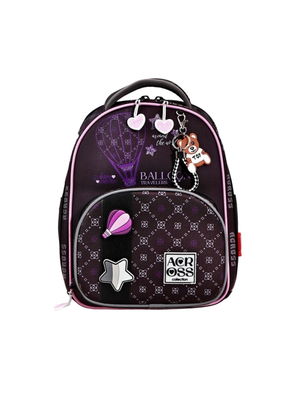 Рюкзак школьный 37 х 28 х 12, эргономичная спинка, Across 194 Рюкзак школьный 37 х 28 х 12, эргономичная спинка, Across 194