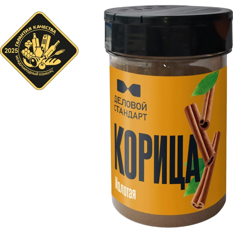 Корица молотая Деловой Стандарт, пэт, 90г