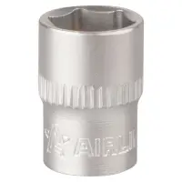Головка торцевая 1/4"DR шестигранная 10мм, L=25мм пласт.подвес