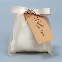 Мешочек подарочный из хлопка &laquo;С любовью&raquo;, 10&times;12 см &plusmn; 1.5 см