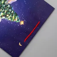 Пакет подарочный новогодний ламинированный, &laquo;Новогодний каток&raquo;, 26&times;12&times;32 см