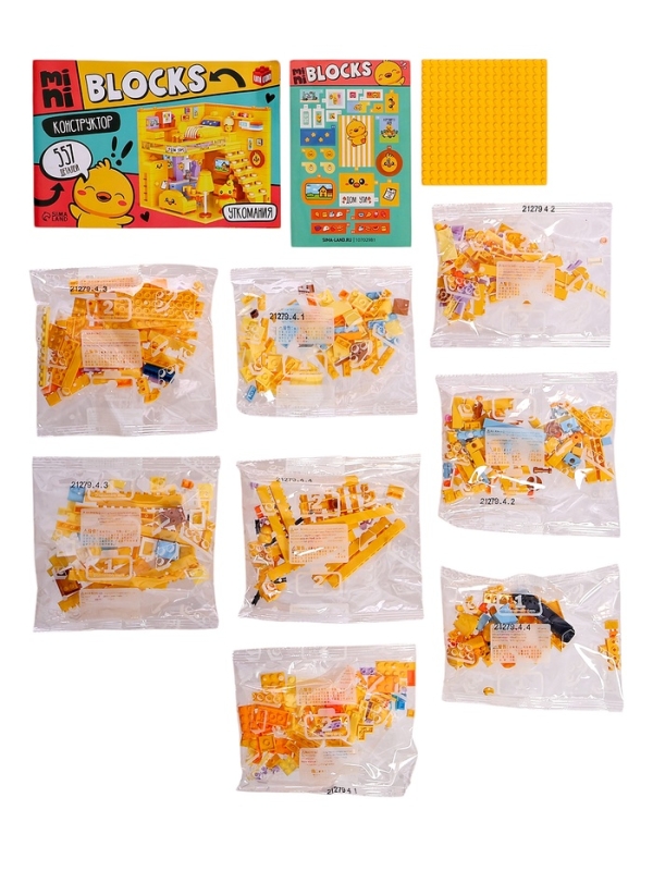Конструктор  Конструктор "Mini Blocks. Уткомания"