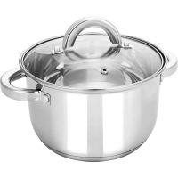 Кастрюля нерж Rondy 3,9л , D=21,5cм, SH07393