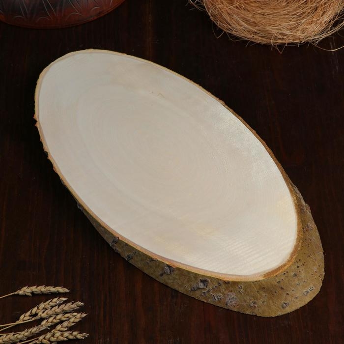 Спил осины, косой, 50х25 ±2см Спил осины, косой, 50х25 ±2см