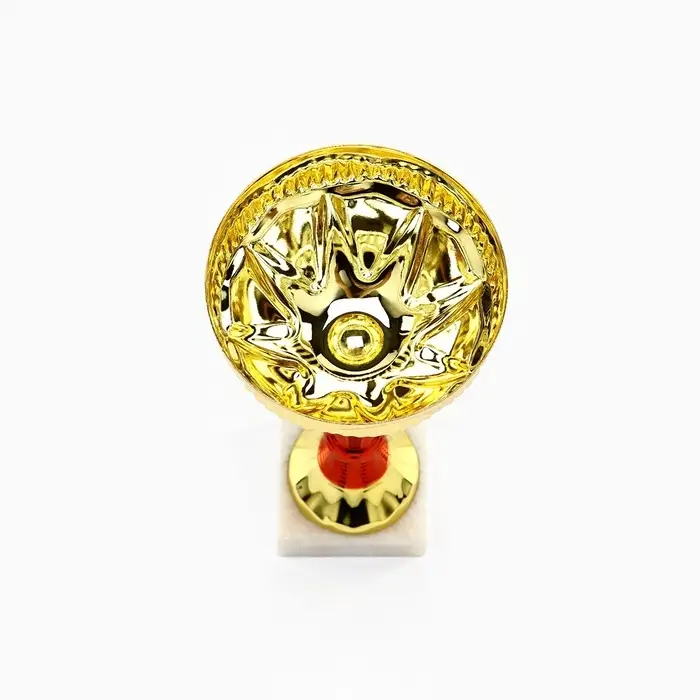 Кубок 152, наградная фигура, золото, подставка камень, 18.5&times;8&times;6 см