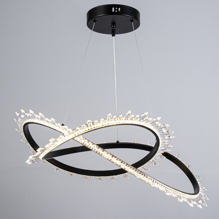 Светильник BayerLux Светильник BayerLux "Кристаллы" LED 110Вт 3000-6000К черный 52х47х100 см