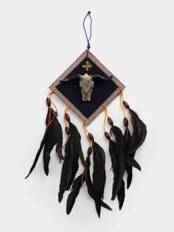 Ловец снов &laquo;Череп буйвола&raquo;, 20&times;4&times;35 см, МИКС