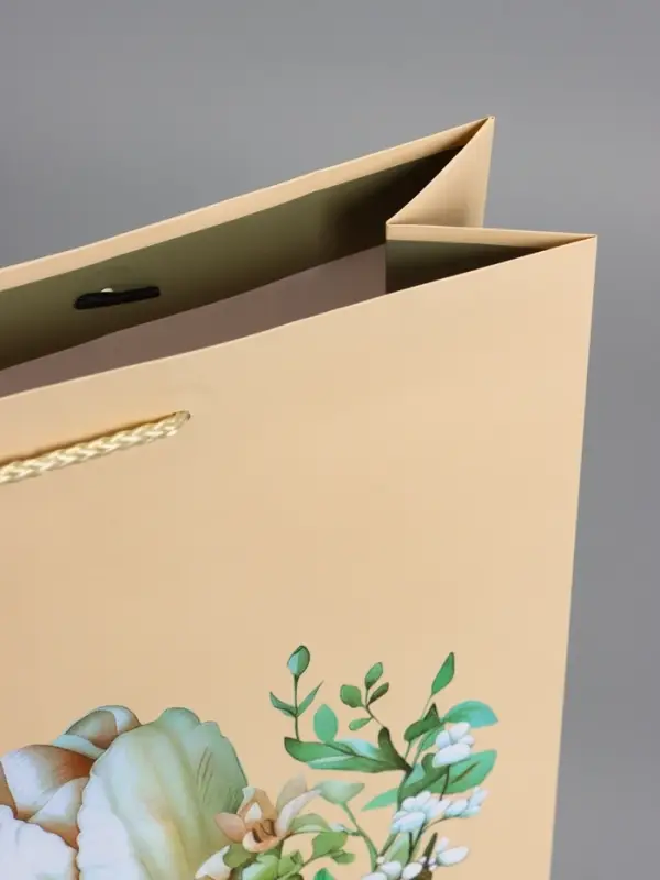 Пакет подарочный "Стрекоза", ламинированный, 33 х 42,5 х 10 см