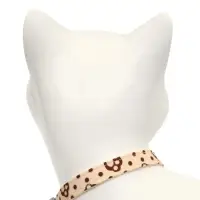 Набор ошейников для кошек &laquo;Лапки&raquo;, 19-32&times;1 см, 2 шт.