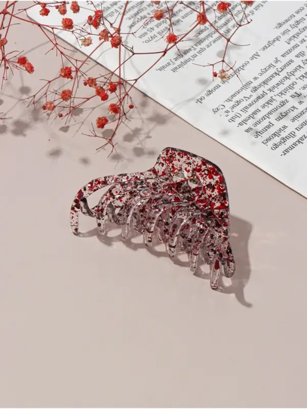 Крабик для волос &laquo;Бетуль&raquo;, трапеция, 9 см, МИКС