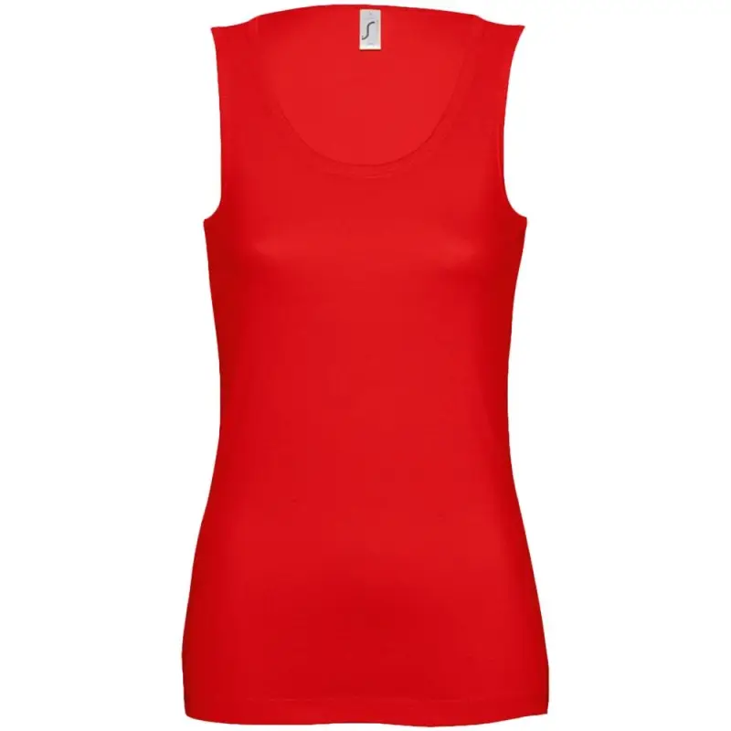 Майка женская Jane 150, красная, размер S Майка женская Jane 150, красная, размер S